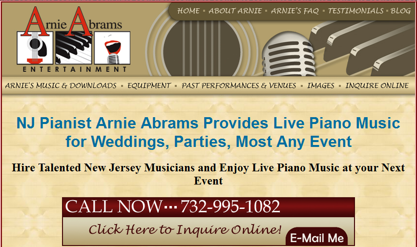 Arnie Abrams Pianist