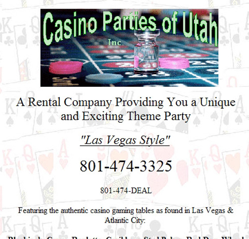 Casino Parties of Utah Inc