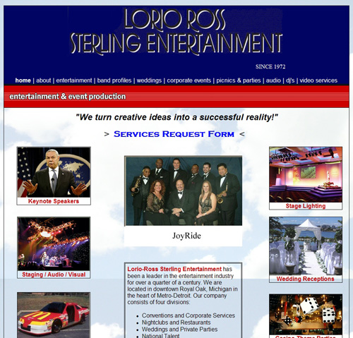 Lorio Ross Sterling Entertainment