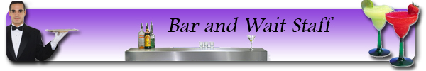 Bar & Wait Staff Southern New Jersey