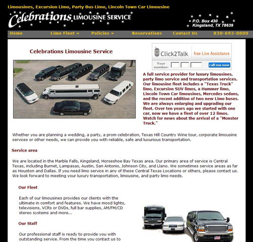 Celebrations Limousine Services