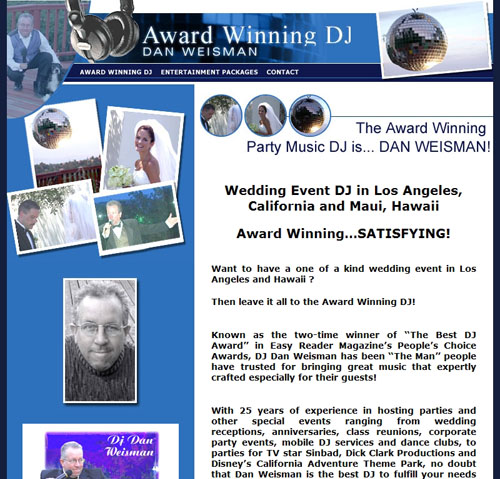 Award Winning DJ Dan Weisman