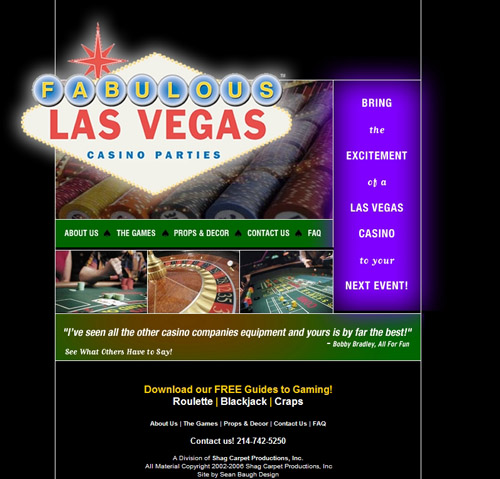 Fabulous Las Vegas Casino Parties
