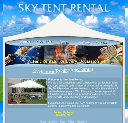 Sky Tent Rental